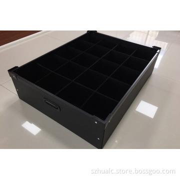 Anti-static knife card turnover box